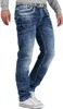 Cipo & Baxx Herren Regular Fit Jeans Stonewashed C1127 Blue Produktbild-Vorschau 3