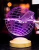 GESCHENKELAMPE 3D LED Nachttischlampe Passagierflugzeug Produktbild-Vorschau 3