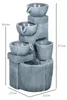 Outsunny Gartenbrunnen, Springbrunnen, Solar Wasserbrunnen Produktbild-Vorschau 3
