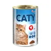 Akinu CATY Hovězí kousky v omáčce konzerva pro kočky 415 g Náhled obrázku produktu 1