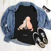 Mr. & Mrs. Panda Größe L T-Shirt Hunde Liebe - Schwarz - Produktbild-Vorschau 2