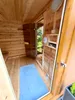 GardenAndPools Saunafaß Gartensauna Faßsauna Panorama Produktbild-Vorschau 5