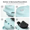 YASHE Mini-Waffeleisen ABW59C, 550 W, 10 cm, Antihaft, Produktbild-Vorschau 6