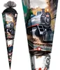 Schultüte / Zuckertüte / 85cm / eckig / mit Glitzerborte / Produktbild-Vorschau 3