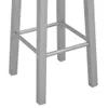 Barhocker 2 Stk. Silbern MDF , Barhocker Design 2024 Produktbild-Vorschau 5