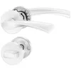 Two door handles and a lock mechanism are shown against a white background. Produktbild-Vorschau