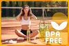 Kuketo | Skleněná láhev na pití 1,2 l s brčkem a sítkem - Náhled obrázku produktu 2