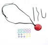 KnitPro magnetische Lederbändchen-Kette  Cherry Berry - Produktbild-Vorschau 4