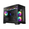 GAMEMAX HYPE-M BK, Mini-Tower, ohne Netzteil, USB/Audio, Produktbild-Vorschau 1