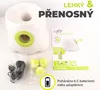 A product shot of a dog ball launcher with accessories and instructions. Voir les images du produit