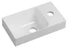 Sapho PICCOLINO wastafel van gietmarmer, 30,8x17 cm, met Productafbeelding-voorbeeld 1
