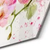 DEQORI Glasbild Echtglas 40x35 cm 'Orchideenflüstern' Produktbild-Vorschau 5