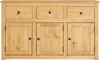 Kommode CANCUN im Landhaus Stil, Sideboard mit 3 Türen und Produktbild-Vorschau 3