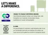 Marketing image showing sustainability certifications for Brabantia products. Náhľad obrázku produktu