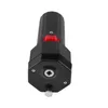 A black electric grill motor with a red button, shown against a white background. Produktbild-Vorschau