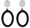 Akzent Ohrstecker mit ovalen Elementen, Edelstahl Produktbild-Vorschau 3