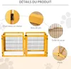 PawHut Dog Barrier Regulowana bramka ochronna z nóżkami 432 Podgląd zdjęcia produktu 10