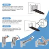 Instructions for mounting a wall-mounted ironing board. Produktbild-Vorschau
