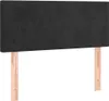 vidaXL Letto a molle con materasso e LED nero 90x200 cm in Anteprima dell’immagine prodotto 6
