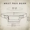 Gürteltasche - Brian - Muster 17 - Bauchtasche - Hüfttasche Produktbild-Vorschau 3