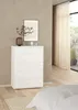 Kommode – Weiß 40x76,8x106,6h cm Produktbild-Vorschau 2