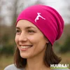 Huuraa Beanie Turnen Gymnastik Fuchsia One Size Baumwolle Produktbild-Vorschau 2