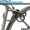 UNILOX Spiralkabelschloss Fahrradschloss Torschloss Produktbild-Vorschau 4
