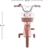 Buxibo - Kinderfahrrad für Mädchen - Ibiza - 12 Zoll - rosa Produktbild-Vorschau 6