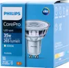 The image shows the packaging of a Philips CorePro LED spot light. Podgląd zdjęcia produktu