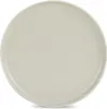 A top-down view of a single beige ceramic plate. Náhľad obrázku produktu
