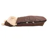 XL EARS WOOL - Kinderwagen Fußsack Fb. brown melange Produktbild-Vorschau 3