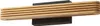 Lucande LED-Wandleuchte Lieske, 40 cm, Holz, schwarz Produktbild-Vorschau 1