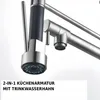 Wasserhahn Küche 2in1 Hochdruck Küchenarmatur, ausziehbare Produktbild-Vorschau 2