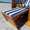 LED Strandkorb XXL inkl. Abdeckcover Luxus Volllieger Produktbild-Vorschau 5