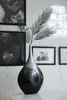 VIVANNO Bodenvase Fiberglas BELDADE Rund, Spiralschwarz Produktbild-Vorschau 2