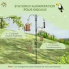 PawHut Mangeoire à oiseaux station d'alimentation Voir les images du produit 3