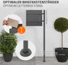 ML-Design voľne stojaci stojan na poštové schránky, Náhľad obrázku produktu 3