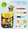 ASKSA Montessori Busy Board Spielzeug - Quiet Activity Book Produktbild-Vorschau 4