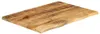 vidaXL Blat 80x60x3,8 cm krawędź z litego drewna Szorstkie Podgląd zdjęcia produktu 1