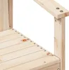 vidaXL Chaise de jardin 62x56x77 cm pin massif Voir les images du produit 7