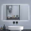 LED Badspiegel 100×60cm Kaltweiß dimmbar Memory eine Stunde Produktbild-Vorschau 1