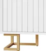 Sideboard Weiß Gold 152x40x75 cm - Moderne Anrichte mit Produktbild-Vorschau 15