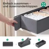 Opbergboxen met lades, organizer van vlies, inklapbare Productafbeelding-voorbeeld 5
