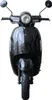 Motorroller Massimo 50ccm 45 km/h Euro 5, schwarz mit Top Produktbild-Vorschau 8