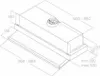 60 cm breite, silberne schubladen-dunstabzugshaube mit 225 Produktbild-Vorschau 6
