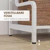 HOMCOM Printerstandaard, printertafel met 3 niveaus en Productafbeelding-voorbeeld 6