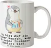 Mr. & Mrs. Panda Kaffeetasse Business Analyst Herz - Weiß - Produktbild-Vorschau 1