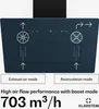 Klarstein SleekAir digestoř - 60 cm šikmá digestoř, 686 Náhled obrázku produktu 5