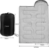 Trizand 21084 Spacák 2 v 1, 210 cm čierna Náhľad obrázku produktu 4