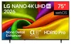 TV LG Nano AI NU85 (2026) 75" LED UHD 4K - 75NU850B6LA Voir les images du produit 8